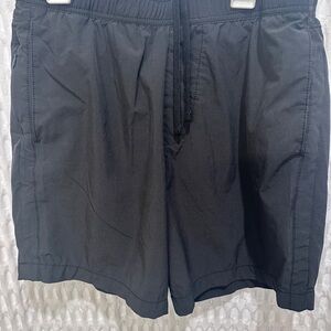 Hollister Men's Black Performance Lined Shorts